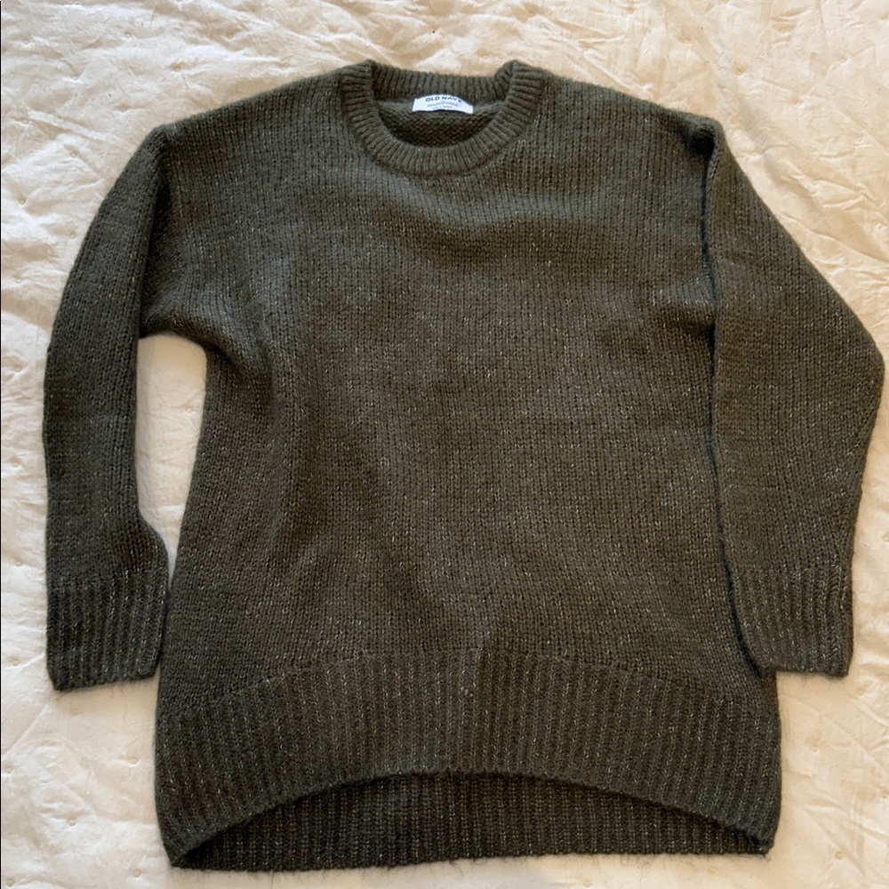 NWOT old navy green sweater